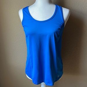 Fila Sport royal blue racer back tank top, size small